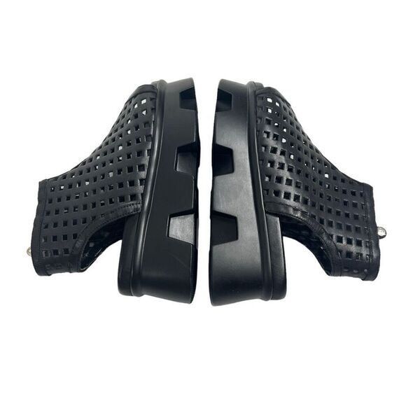 Cult NWT Size 6 Women's Black Platform Cut-Out Open Toe Thick Soled Sandal - Picture 7 of 10